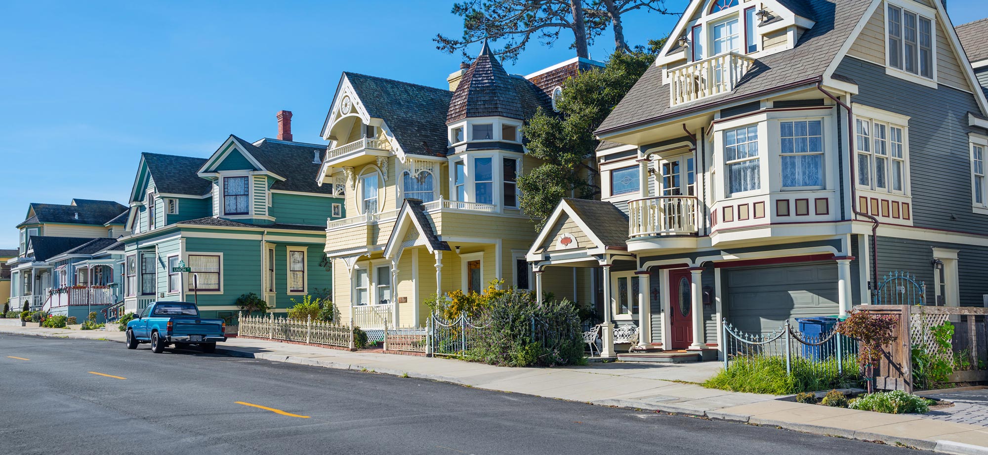 Houses in Monterey, California